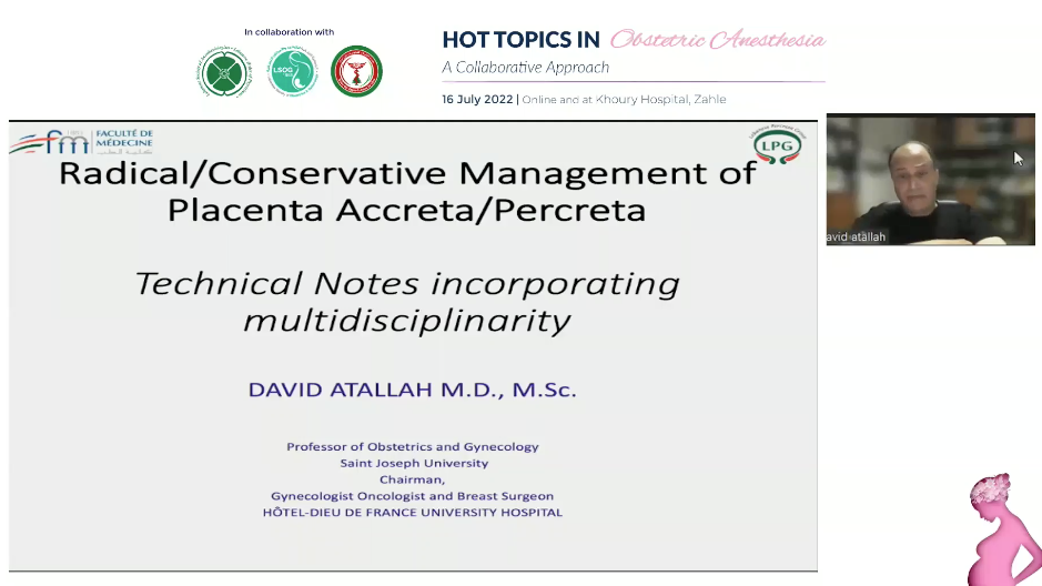 Hot Topics in Obstetric Anesthesia: A Collaborative Approach